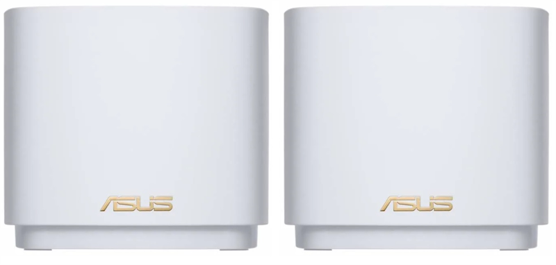 ASUS XD5 (W-2-PK) // AX3000 // 2 pack  // 574 + 1201Mbps, 2,4 + 5 gGz, white