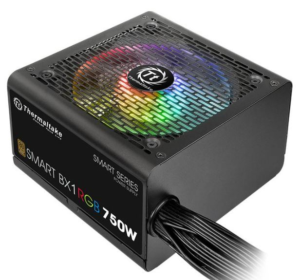 Thermaltake Smart BX1 RGB (PS-SPR-0750NHSABE-1), 750W, APFC, 80+ Bronze, non-modular