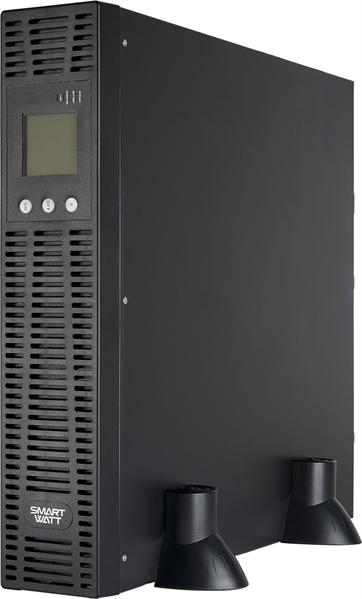 SMARTWATT ИБП Онлайн, мощность 1000/900 ВА/Вт, стоечный/напольный, LCD дисплей, IEC13 - 6 шт., встроенные АКБ