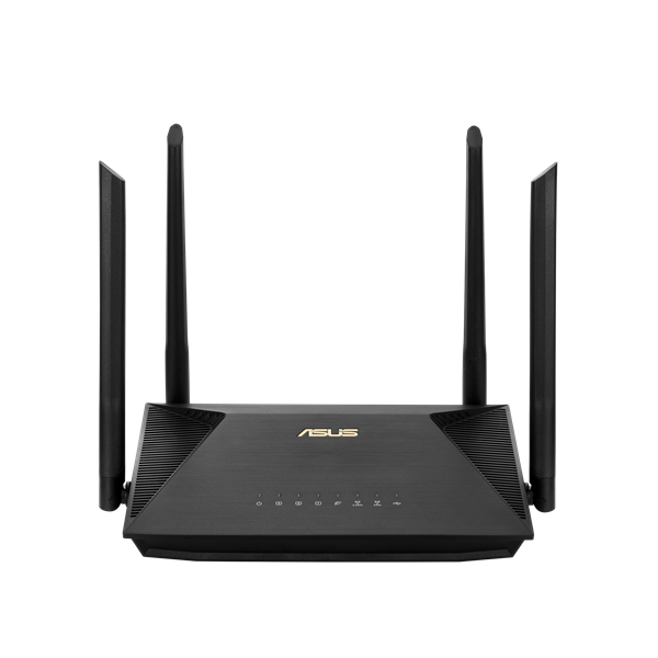 ASUS RT-AX53U // AX1800 // 574 + 1201 Mbps, 2,4 + 5 gGz, 4 antenna, USB