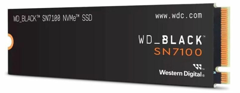 Western Digital Black SSD SN7100 M2.2280 PCIe 4.0 500Gb, 6800MBs/5000MBs, TBW 300, WDS500G4X0E, 1 year