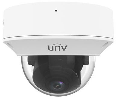 Uniview Видеокамера IP купольная антивандальная, 1/2.8" 2 Мп КМОП @ 30 к/с, ИК-подсветка до 40м., LightHunter 0.0005 Лк @F1.2, объектив 2.7-13.5 мм моторизованный с автофокусировкой, WDR, 2D/3D DNR, U