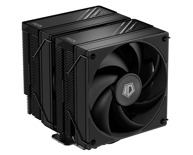 ID-COOLING FROZN A620 BLACK LGA1700/1200/115X/AM5/AM4 (6шт/кор, TDP 270W, PWM, черный, 6 тепл.трубок + медная база, FAN 120mm) RET