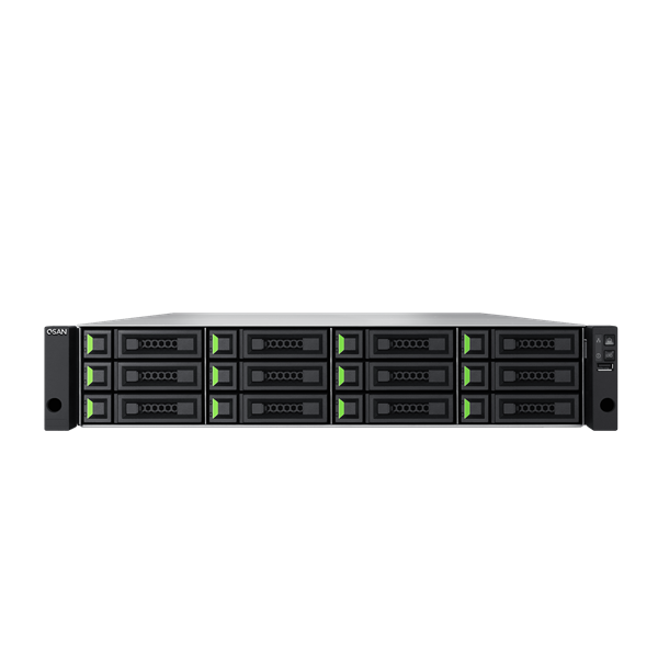 QSAN XN5112D 2U/12bay, Dual controller, QC Intel Xeon,  2x8Gb DDR4, 4x12Gb SAS, 8*10Gb/s(SFP+) + 4xPCIe Exp., 2x(PSU+FAN), 1xRailKit, 4xSFP+ Transceiver