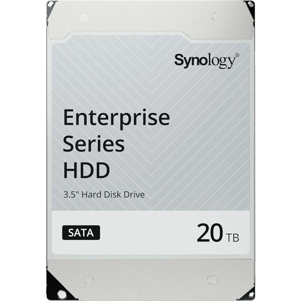 Synology HDD SATA 3,5" 20Tb, 7200 rpm, 512Mb buffer, MTTF 2,5M, 1YW