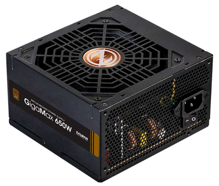 Zalman ZM650-GVII, 650W, ATX12V v2.31, EPS, APFC, 12cm Fan, 80+ Bronze, Retail