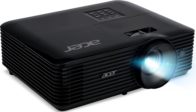 Acer projector X129H, DLP, XGA, 4800 Lm, 20000:1, EMEA, 2.7 Kg, EURO Power (replace MR.JR811.00Y, MR.JTH11.00Q, X128HP)