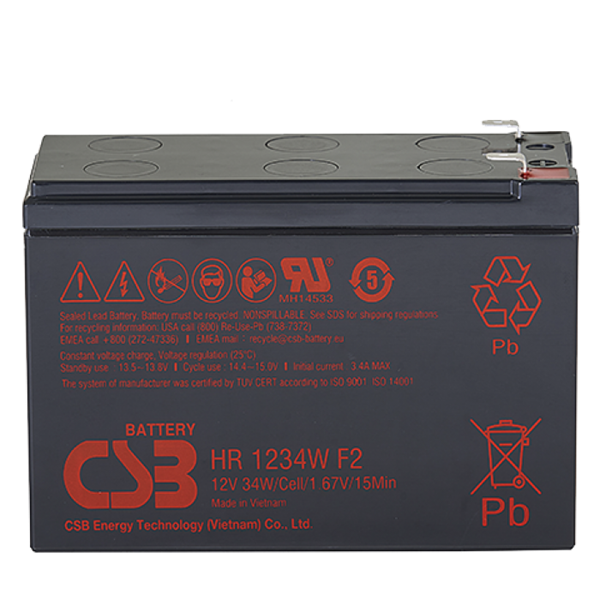 CSB Аккумуляторная батарея для ИБП (12V/9Ah)