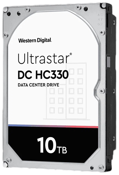 Western Digital Ultrastar DC HС330 HDD 3.5" SAS 10TB, 7200 rpm, 256MB buffer, 512e/4kN, 0B42258, 1 year