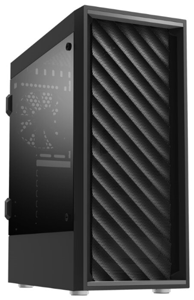 ZALMAN T7, ATX, BLACK, WINDOW, 2xCOMBO (3.5" or 2.5"), 4x2.5", 2xUSB2.0, 1xUSB3.0, FRONT 1x120mm, REAR 1x120mm