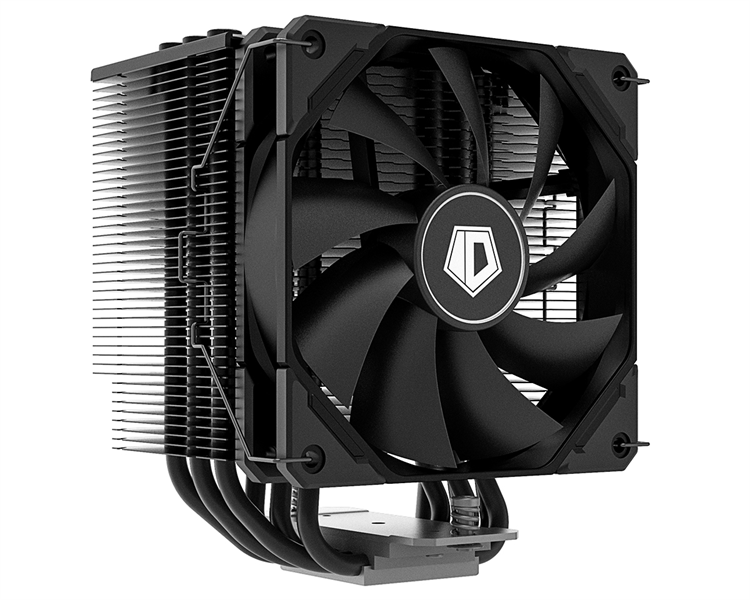 ID-COOLING SE-226-XT BLACK LGA1700/1200/115X/AM4 (8шт/кор, TDP 250W, PWM, 6 тепл.трубкок + медная база, FAN 120mm, черный) RET
