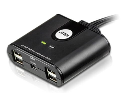 ATEN 2 x 4 USB 2.0 Peripheral Sharing Switch