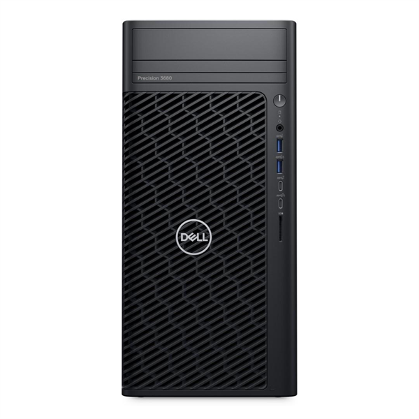 Dell Precision 3680 Tower Core i7-14700 (2,1GHz) 16GB (1x16GB) DDR5, 512GB SSD, Intel Integrated Graphics, 300W, No Optical Drive, No WiFi, Linux Ubuntu,  1YW