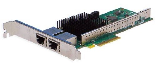 Silicom 10Gb PE310G2i50-T Dual Port Copper 10 Gigabit Ethernet PCI Express Server Adapter X4 Gen 3.0, Based on Intel X550-AT2, RoHS compliant (analog X550T2)