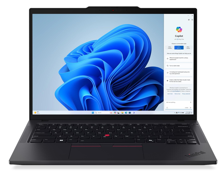 ThinkPad T14 Gen 5 14" WUXGA (1920x1200) IPS 400N, Ultra 7 165U, 16GB DDR5 5600, 1TB SSD M.2, Intel Iris Xe, WiFi, BT, FPR, 5.0 Cam, 65W USB-C, Win 11 ProEng, 1Y, 1.4kg