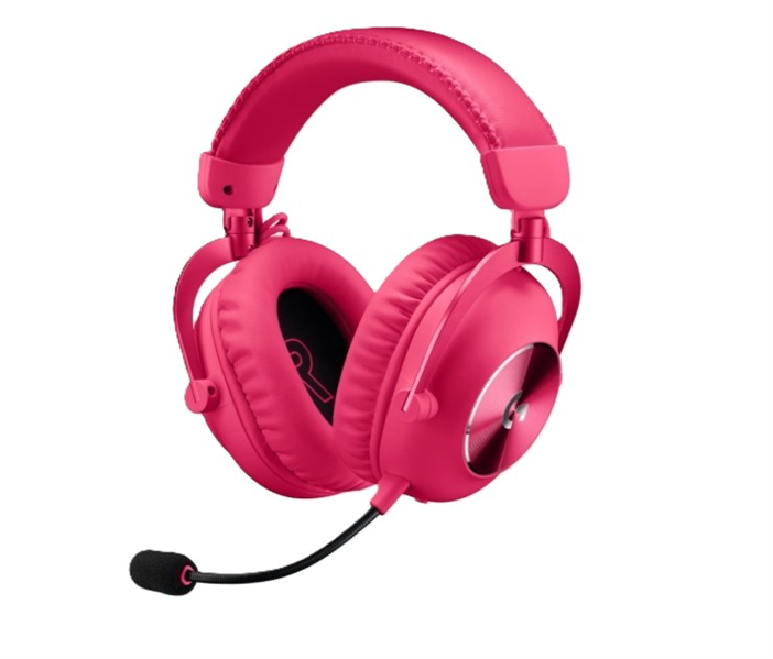 Logitech Wireless Gaming Headset G Pro X 2, 2.4GHz (USB), BLUETOOTH, Pink, [981-001275]