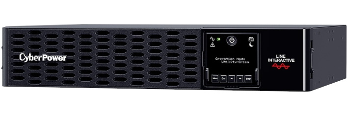 CyberPower PR2200ERTXL2UA NEW Line-Interactive 2200VA/2200W USB/RS-232/EPO/Dry/SNMPslot (IEC C13 x 6, IEC C19 x 2)  (12V / 6AH х 8)