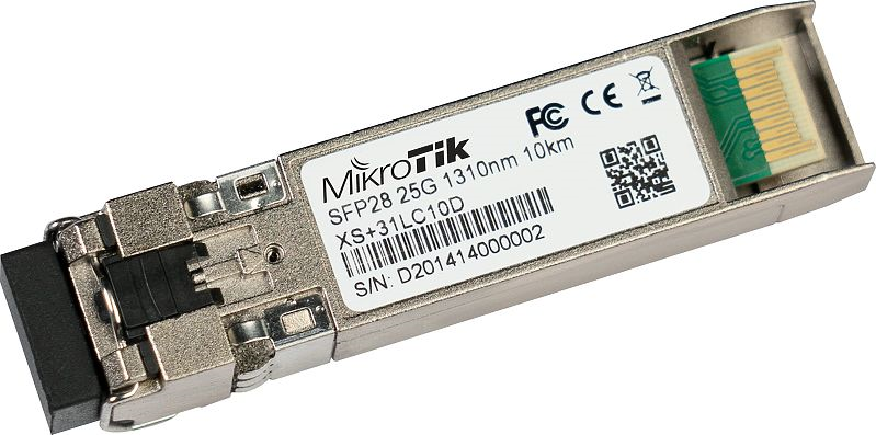 MikroTik SFP/SFP+/SFP28 module 1/10/25G  SM 10km 1310nm