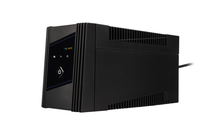 SMARTWATT ИБП линейно-интерактивный, 850/500 ВА/Вт, напольный, LED индикация, Schuko CEE7/4 - 2 шт.