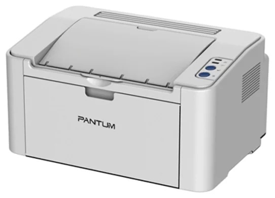 Pantum P2200, Printer, Mono laser, А4, 20 ppm (max 15000 p/mon), 600 MHz, 1200x1200 dpi, 128 MB RAM, paper tray 150 pages, USB, start. cartridge 1600 pages (grey)