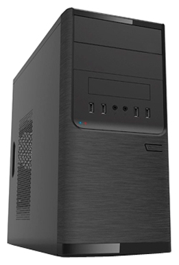 MiniTower Powerman ES701 Black PM-450ATX  U2*2+U3*2+A(HD) mATX