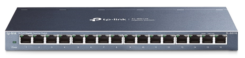 TP-Link TL-SG116, 16-Port Gigabit Desktop Switch