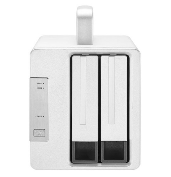 TerraMaster D2-Thunderbolt3 DAS tower/JBOD,RAID0,1/up to 2 HS SATA(3,5' or 2,5')/1xDP1.4/2x40GbThunderbolt3/1xPS/1YW