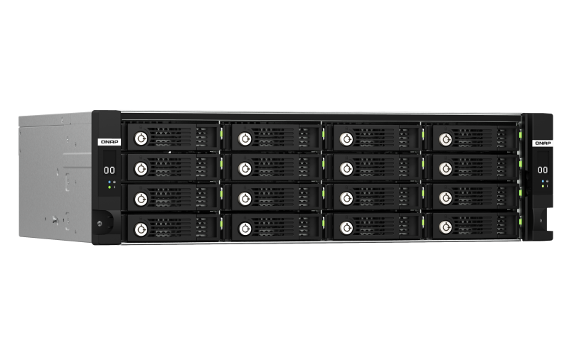 QNAP ENTERPRISE 3U/16bay Expansion Unit up to 16HP HDD SAS(3,5' or 2,5')/2xPS incl Cbl/no rail(RAIL-B02)/Expand with QXP-820S(not incl) TL-R1620Sdc-EU-RU