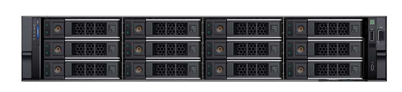 DELL PowerEdge R760 2U/ 12LFF + 4SFF NVMe/2xHS MCC/ H755/ 2xGE/ 6VHPerf Fan/RC6/ bezel/noTPM/IDRAC9 ent/rails/1YWARR