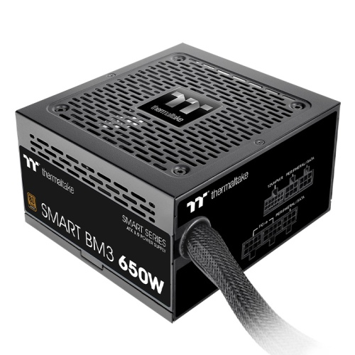 Thermaltake Smart BM3 650W, ATX 3.0, PCIe Gen 5.0, APFC, 12cm Fan, 80+ Bronze, Semi Modular, Retail