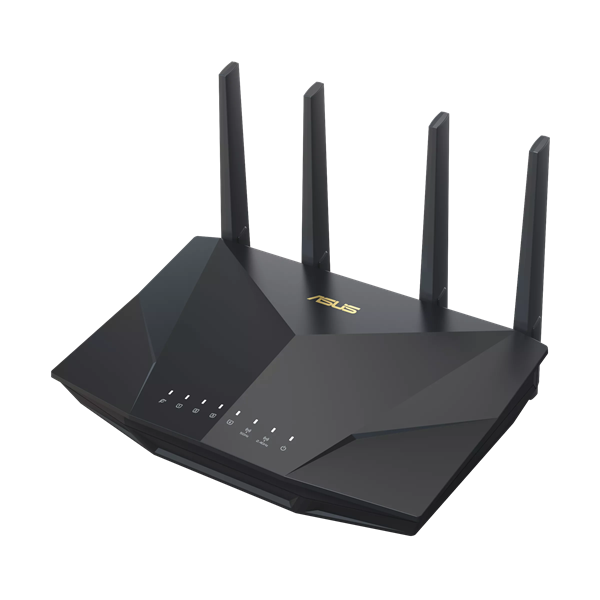 ASUS RT-AX5400 // AX5400 // 4804+574 Mbps, 2,4 + 5 gGz, 4 antennas, USB, LAN