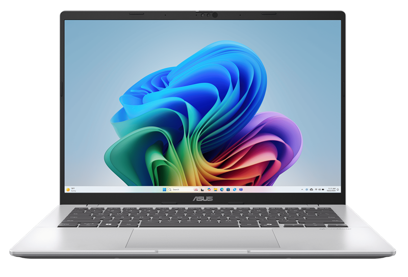 ASUS Vivobook 14 M1407KA-LY028 AMD Ryzen AI 5 340  2.0GHz DDR5 16GB 512GB PCIE G4 SSD AMD Radeon Graphics 14.0" WUXGA (1920 x 1200) 16:10  IPS-level 60Hz Without OS 1.46 kg Cool Silver
