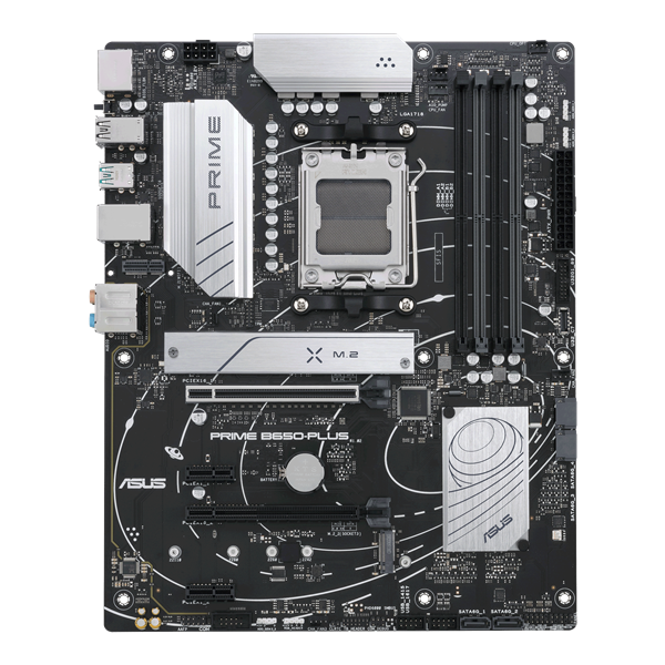 ASUS PRIME B650-PLUS, AM5, B650, 4*DDR5, 4*SATA, 2*M.2, 6*USB 3.2, 2*USB 2.0, 3*PCIx16, 2*PCIx1, DP+HDMI, ATX; 90MB1BS0-M0EAY0
