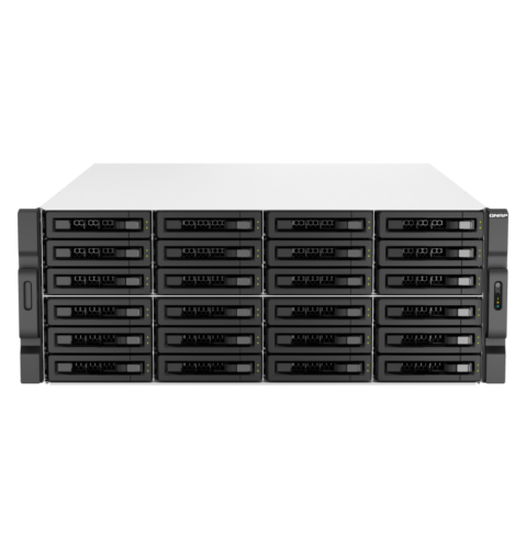 QNAP ENTERPRISE 4U/30bay 8C 2,6GhzCPU/64Gb(up128)/up 286HDD with TL-R1620Sep/SATA(3,5" 2,5")/4xUSB/3xExp.slot/2x2,5Gb 2x10Gb(BASE-T)/iSCSI/2xPS/no rail(RAIL-A02-90)/5YW TS-h3087XU-RP-E2378-64G-EU-RU