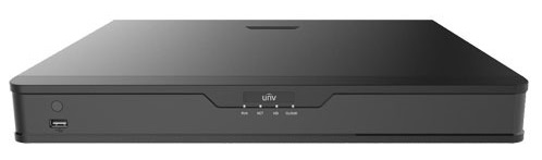 Uniview Видеорегистратор IP 16-ти канальный 4K; Входящий поток на запись до 160Мбит/с; Поддерживаемые форматы сжатия:  Ultra 265/H.265/H.264; Запись: разрешение до 4K; HDD: 2 SATA3 до 6Тб; декодирован