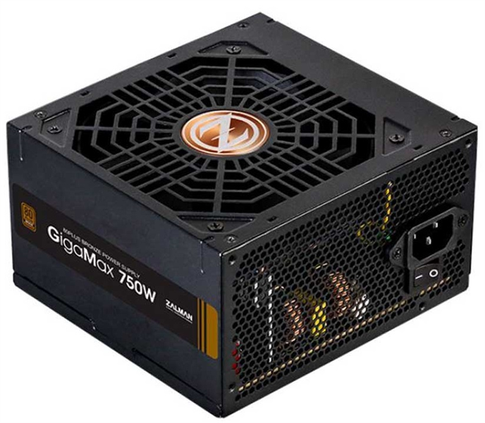 Zalman ZM750-GVII, 750W, ATX12V v2.31, EPS, APFC, 12cm Fan, 80+ Bronze, Retail