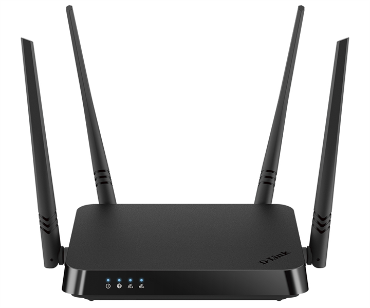D-Link Беспроводной двухдиапазонный EasyMesh маршрутизатор AC1200 Wave 2, 1x100Base-TX WAN, 4x100Base-TX LAN, 4 внешние несъемные антенны 5 дБи