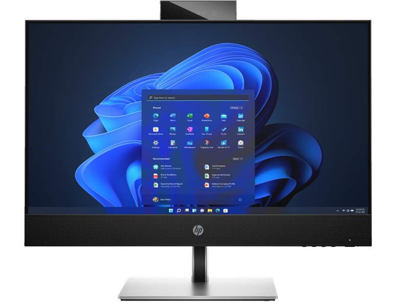 HP ProOne 440 G9 All-in-One NT 23,8"(1920x1080)Core i3-14100T,8GB,256GB,eng usb kbd,mouse,no webcam,Adjustable stand,Win11Pro,1Wty
