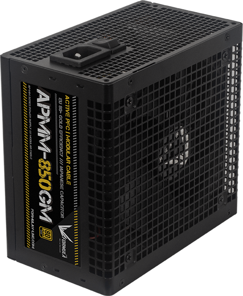 Formula V Line APMM-850GM, 850W, ATX3.1/PCIe5.1, APFC, 80+ Gold, 12cm Fan, Full Modular