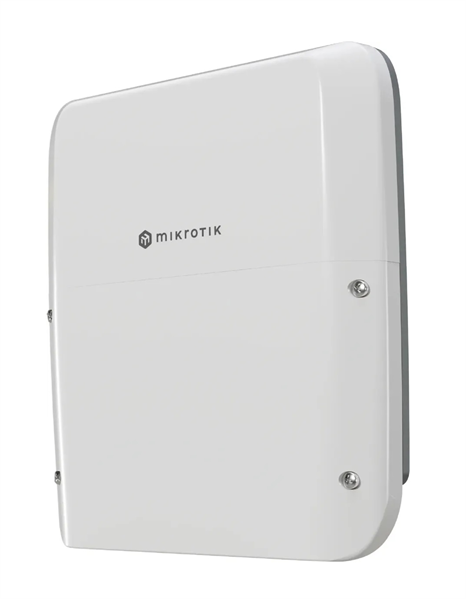 MikroTik RB5009UPR+S+OUToutdoor heavy-duty PoE router1x 2.5 Gigabit Ethernet, 10G SFP+, 1GB of RAM, 1GB NAND, modern quad-core CPU, 9 (!) powering options, durable IP66 waterproof enclosure.