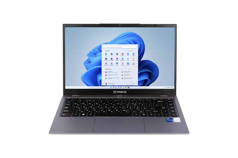 IRBIS 14NBP3004 14" FHD (1920x1080) IPS 300cd,Core i7-1255U,16Gb DDR4-3200(1),512Gb SSD,Wi-Fi 6+BT 5,48Wh,Metal case,Kbd Backlit,FPS,TPM 2.0,2xUSB-C,1.55kg,Grey,3y warranty,no OS