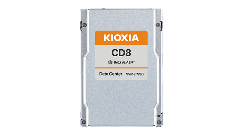 KIOXIA Enterprise SSD 2,5"(SFF/U.2), CD8-V, 1600GB (1.6TB), NVMe 1.4/PCIe 4.0 1x4, R7200/W3500MB/s, IOPS(R4K) 1250K/310K, MTTF 2,5M, 3DWPD/5Y (Mixed Use), 3D-TLC, 15mm