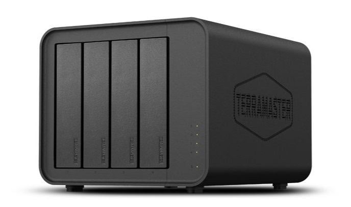 TerraMaster D4-320 DAS tower/JBOD,RAID0,1/up to 4 SATA(3,5' or 2,5')/1xUSB3.1 Type-C gen2/1xPS/1YW
