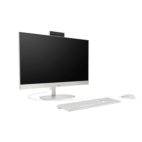 HP 24-cr0307nh NT 24" FHD(1920x1080) Core i5-1334U, 8GB DDR4 3200 (2x8GB), SSD 512Gb,  Intel Iris XE Graphics, noDVD, eng kbd&mouse wired, HD Webcam, Shell  White, DOS, 1Y Wty
