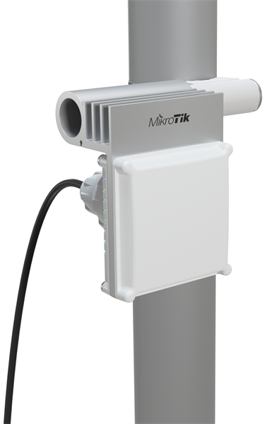 MikroTik CubeSA 60Pro ac (60Ghz antenna, 802.11ay wireless and 5GHz 802.11ac backup, 4 core x 716MHz CPU, 256MB RAM, 1 x Gigabit LAN port, RouterOS L4, POE, PSU) for use as an AP in Point-to-Multipoin