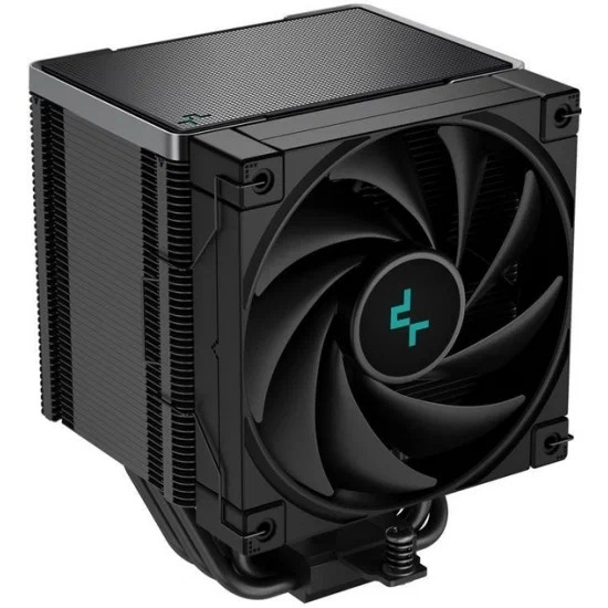 DEEPCOOL AK500 ZERO DARK LGA20XX/1700/1200/115X/AM5/AM4 (9шт/кор, TDP 240W, PWM, Fan 120mm, 5 тепл. Трубок, Copper Base, черный) RET (R-AK500-BKNNMT-G-1)