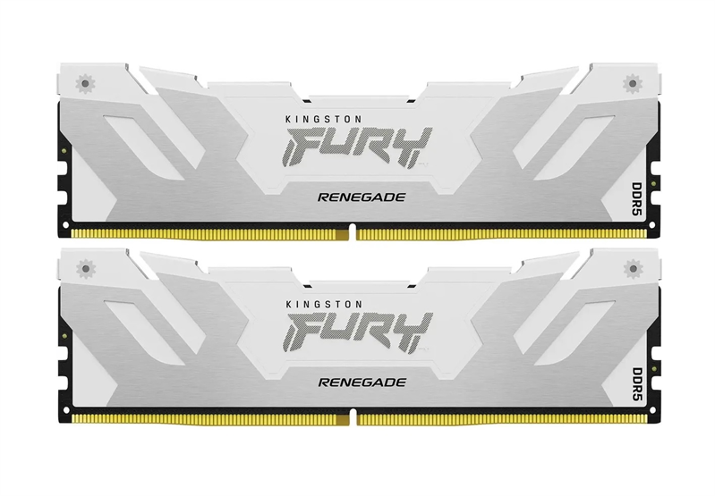 Kingston 32GB 8000MT/s DDR5 CL38 DIMM (Kit of 2) FURY Renegade White XMP