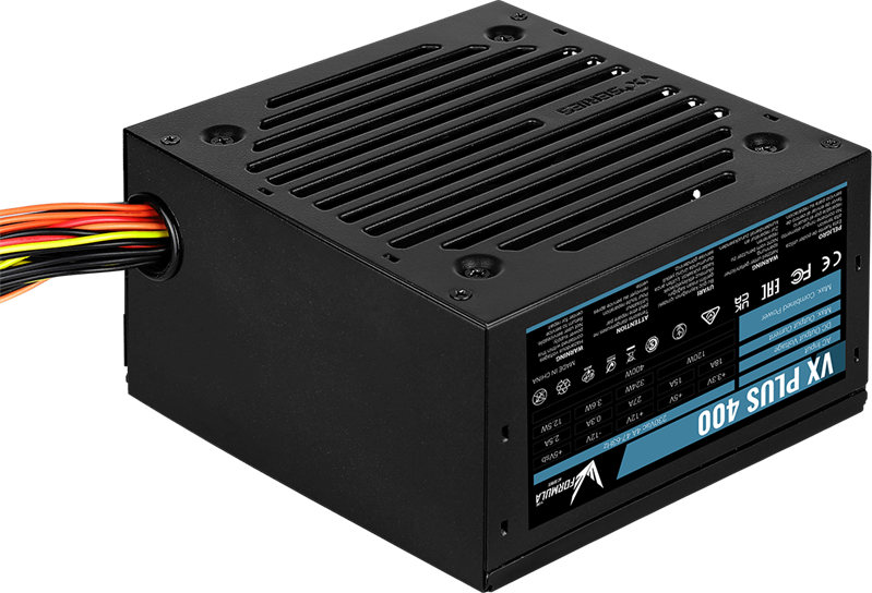 Formula V Line VX PLUS 400, 400W, ATX12V v2.3, 12cm Fan (ex Aerocool)
