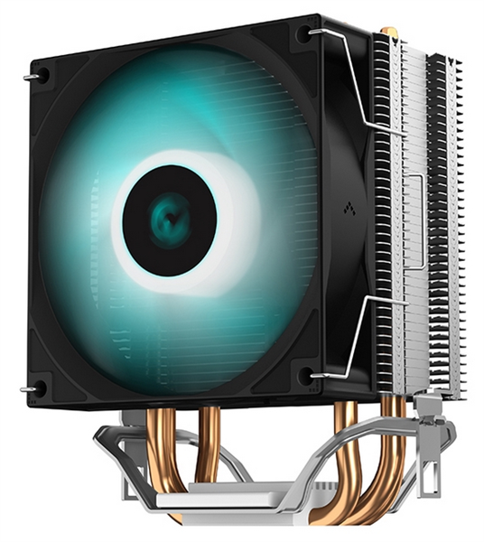 DEEPCOOL AG300 MARRS LGA1700/1200/115X/AM5/AM4 (36шт/кор, TDP 150Вт, PWM, Static LED Lighting, Fan 92mm, 3 тепл. Трубки прямого контакта) RET (R-AG300-BKMNMN-G)