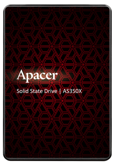 Apacer SSD PANTHER AS350X 128Gb SATA 2.5" 7mm, R560/W540 Mb/s, 3D NAND, IOPS 38K/75K, MTBF 1,5M, 75TBW, Retail, 3 years (AP128GAS350XR-1)